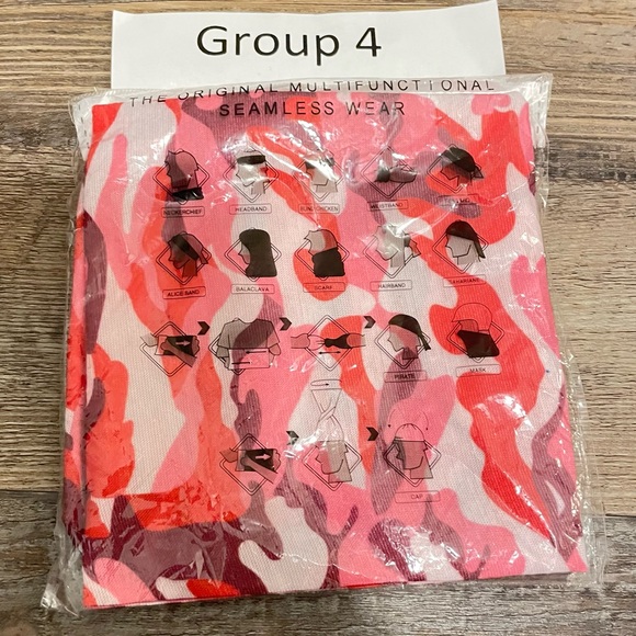 2 Seamless Bandana Neck Gaiter, Bandanas for Women and Men, Face Mask - Picture 6 of 6